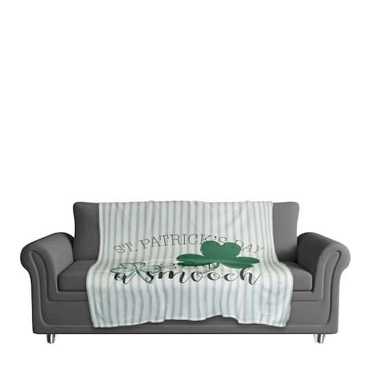 25 Cents A Smooch 50" x 60" Coral Fleece Blanket